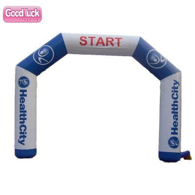 China Guangzhou Factory Low Price Durable Attractive Blow Up Sports Event Gate, Arch Inflatable Race Start Finish Line for sale