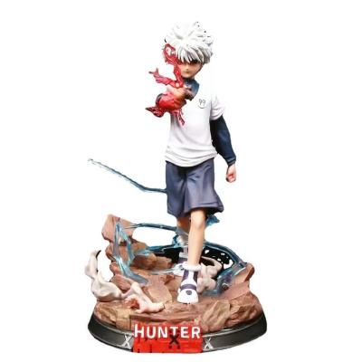 China Toy Hot Selling Japanese Anime Cartoon Hunter X Hunter KILLUA ZAOLDYCK GK Action Number PVC Collectible Model Toy for sale