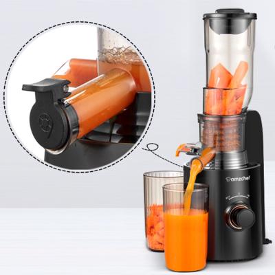 China 1 juicer can be used for 3 purposes AMZCHEF Multifunctional horizontal axis commercial masticating juice fruit citrus orange juicer orange citrus juicer for sale