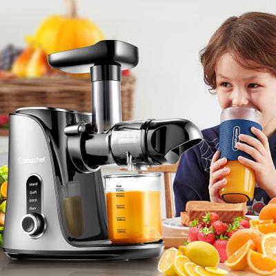 China 1 juicer can be used for 3 purposes AMZCHEF electric orange machine juicer extractor machine juicer slow lexen pure juicer for sale