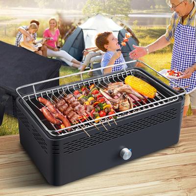 China Easily Assembled Factory Supply Non-stick Barbecue Portable Easy Clean Smokeless Restaurant Equipment Korean Charcoal BBQ Grill for sale