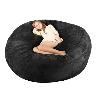 China Adjustable Foam Bean Bag Chair Giant Furniture Large (Size) Memory Bean Bag Sofa With Micro Soft Fiber Cover for sale