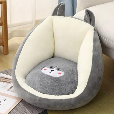 China Modern Children's Plush Storage Bean Bag Chair Animal Bean Bag Chair For Organizing Children's Plush Toys for sale