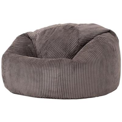 China Corduroy Bean Bag Indoor Sofa Bed Amazon Best Seller Fabric Pouf for sale