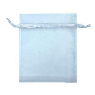 China Wholesale Large White Organza Gift Bags 30x40 Sheer Organza Gift Bags With Drawstring , Favor Pouches For Shoes for sale