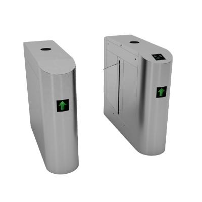 China Security Access Control Biometric Automatic Card Reader Recognition System Flap Barrier Gate for sale