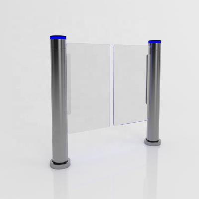 China Security Access Control Management Access Control Gate Smart Card Supermarket Barrier Turnstile Brushless DC Motor 304 Stainless Steel Swing Barrier QL-TDZ 201 for sale