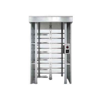 China Security Access Control Management Semi - Automatic Safety Rotating Full Height Turnstile Gate for sale