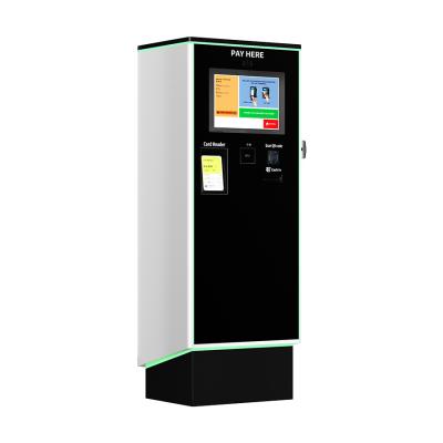 China Cashless Parking Lot Payment Machines NFC Card QR Code Auto Pay Machine for sale