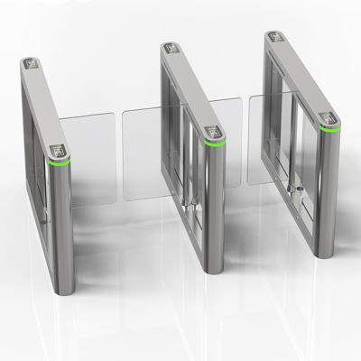 China Intelligent RFID Turnstile Outdoor Anti Collision Pedestrian Turnstile Gate for sale