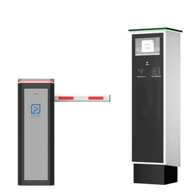 China Multilingual Smart Parking Solution QR Code And NFC Parking Ticket Kiosk for sale