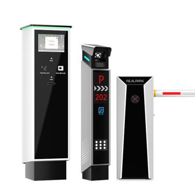 China Electricity Powered Floor Standing Parking Kiosk with Optional Colors and Connectivity for sale