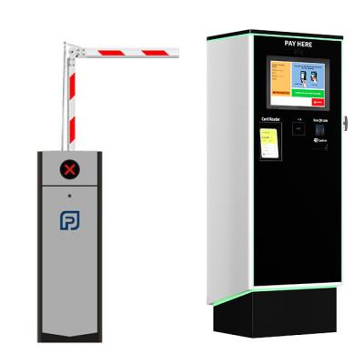 China Banknotes Parking Kiosk Machine LPR Pay Machine Parking System for sale