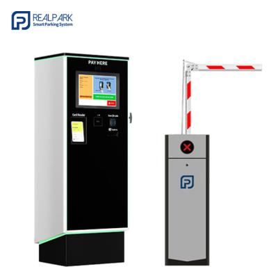 China Banknotes Parking Kiosk Machine LPR Pay Machine Parking System for sale