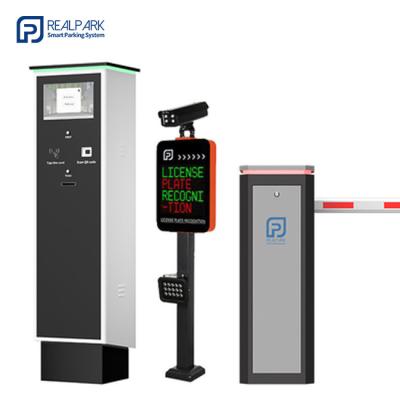 China 10.1 polegadas LCD LPR solução de estacionamento máquina de bilhetes de estacionamento de carro com cartão NFC à venda