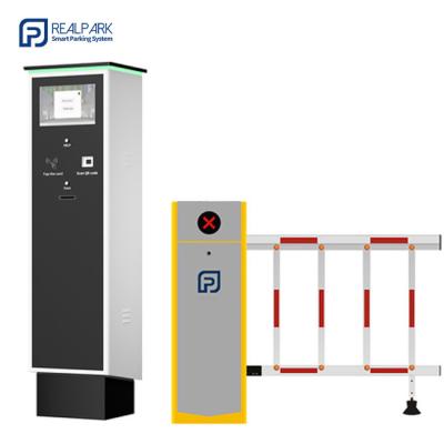 China Quiosco de billetes de estacionamiento de autoservicio con código QR y LCD para la gestión del estacionamiento en venta