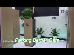 lpr system parking lot gate arm smart barrier gate 1-6m straight arm