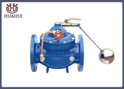 China GGG50 Body Float Control Valve Automatic Blue Color ISO9001 Cetification for sale