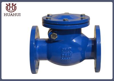 China Ductile Iron Flanged Check Valve DN50 Rubber Disc For Drainage System for sale