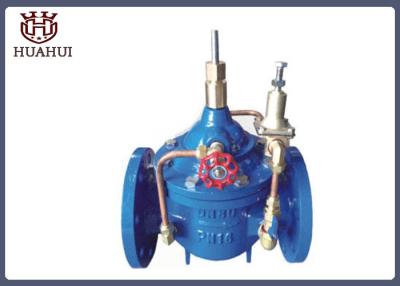 Chine Valve de contrôle de flux en laiton de tube, valve DN50 - DN800 de décompression d'acier inoxydable à vendre