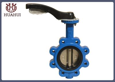 China Ci Disc Ductile Iron Butterfly Valve , Water Butterfly Valve Epdm Seal for sale