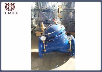 China Cast Iron Hydraulic Control Valve Pressure Reducing Y Type Body Brass Seat for sale