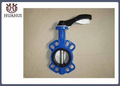 China Stainless Steel Wafer Butterfly Valve 12 Inch Handle Type With Ss304 Disc for sale