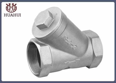 China DN50 Y Type Strainer Stainless Steel 304 Thread Type With Screen ISO Certification for sale