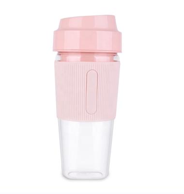 China Portable Mini Bottle Cup Juicer Electric Home USB Charging 4 Leaf Mini Juicer Cup Power Generation Juicer Machine Blender and Juicer for sale