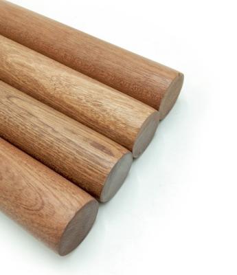 China Sustainable Wooden Solid Wood Non-Stick Pin Flour Stick Kitchen Baking Tool Embossed Wooden Pin for sale