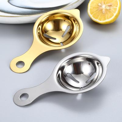 China Viable Mirror Polish 304 Stainless Steel Egg Separator Egg White Yolk Separator Machine for sale