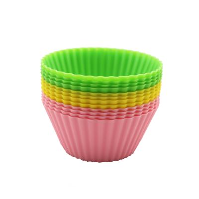 China Viable Cup Mold Silicone Cake Mold Fashionable Silicone Roll Cup for sale