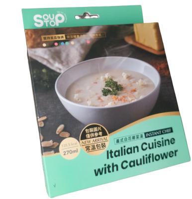 China Instant soup with instant cauliflower flour cream soup - Italian cauliflower for sale