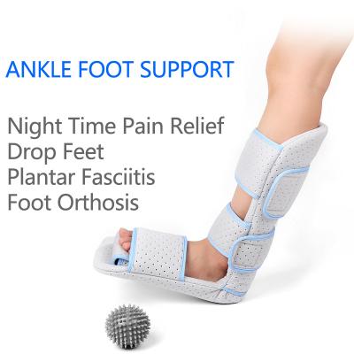 China Comfortable Sponge Ankle Foot Support Orthopedic Braces Shoes For Plantar Fasciitis 90 Degree Night Splint for sale