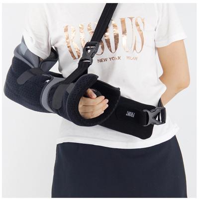 China Universal Elbow Brace FOR Adults Adjustable Elbow Support Shoulder Abduction Brace With Pillow for sale