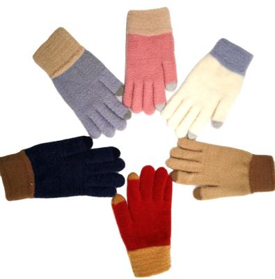 China Outdoor Soft Touch High Standard Keep Warm Low MOQ Wholesale Custom Logo Winter Gloves for sale