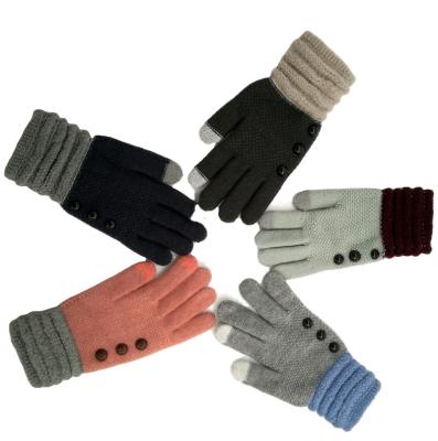 China Wholesale Best Design Direct Sales Touch Screen Gloves Winter Gloves Custom Finger Touch Gloves Fine Workmanship for sale