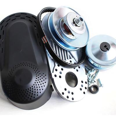 China TAV2 30 12 tooth 1" #35 Chain Bored Go Kart Torque Converter 30 Series 10x4.50-5 / 11x7.10-5 Torque Converter for sale