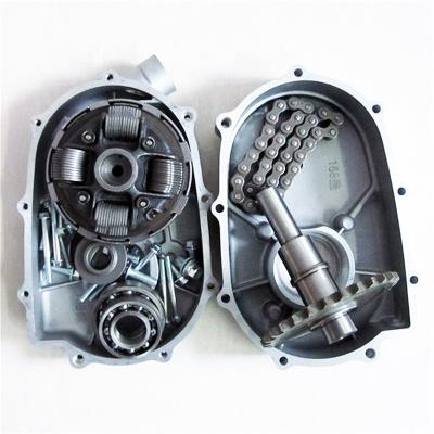 China Perfect Metal For Mini Bike GX160 5.5 Hp Wet Clutch Reduction Gearbox for sale