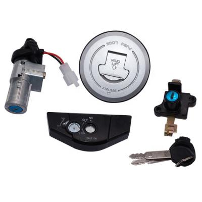 China Lock Assembly Motorcycle Ignition Start Switch With Fuel Tank Cap For Honda New Continent SDH150 Ares Lock for sale