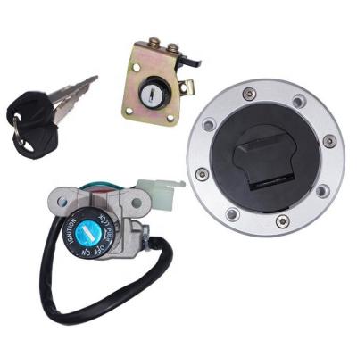 China Lock Assembly Ignition Switch Combustible Gas Uppercase Function Key For Suzuki GSXR1000/SV650/TL1000R for sale