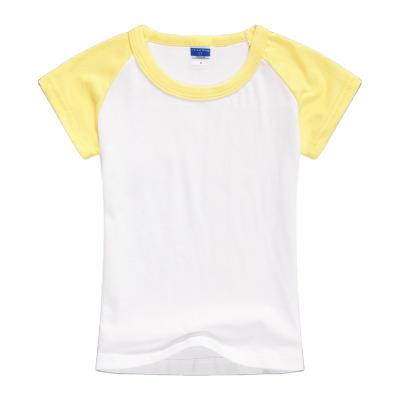 China Kids Performance T-shirt Anti-shrink Printed Raglan Sleeve Sports Short Slim Fit T-shirts for sale