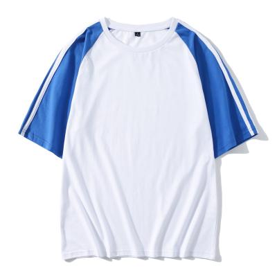 China Custom 100% cotton anti-shrink high quality short sleeve plain t-shirt for sale