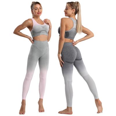 China 2021 High Quality Custom Seamless Yoga Set Breathable Padded Breathable One Piece Yoga Jumpsuit for sale