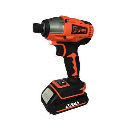 China High Quality 260 N.M Brushless Impact Cordless Drill Hand 1/4