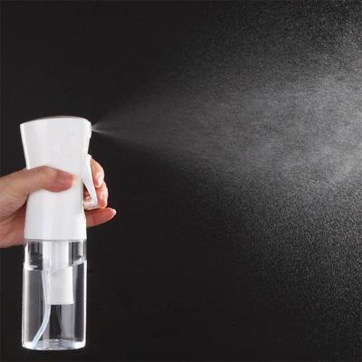 China Personal Care White Fine Mist Promotional Portable Vacuum Continuous Spray Pump / Black Bottles Containers For Women And Men Hair Care for sale