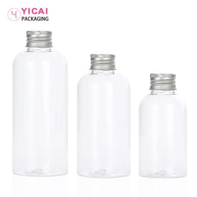 China Custom Logo Cosmetics Toner Eco-Friendly Empty 100ml 200ml 300ml Personal Care Bottle With Twist Up Foil Caps for sale