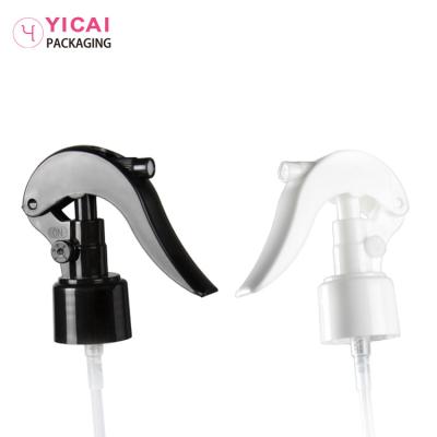 China High quality cheap 24/410 plastic pp hand trigger pump white and black color water sprayer for sale