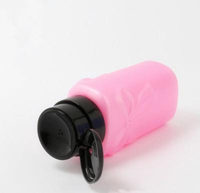 China New Design Plastic Customized Cosmetics Cleaning Nail Polish Remove Liquid Dispenser Pump Head for sale