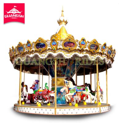 China Funny Metal Indoor Playground Equipment Control Carousel Ride For Sale for sale